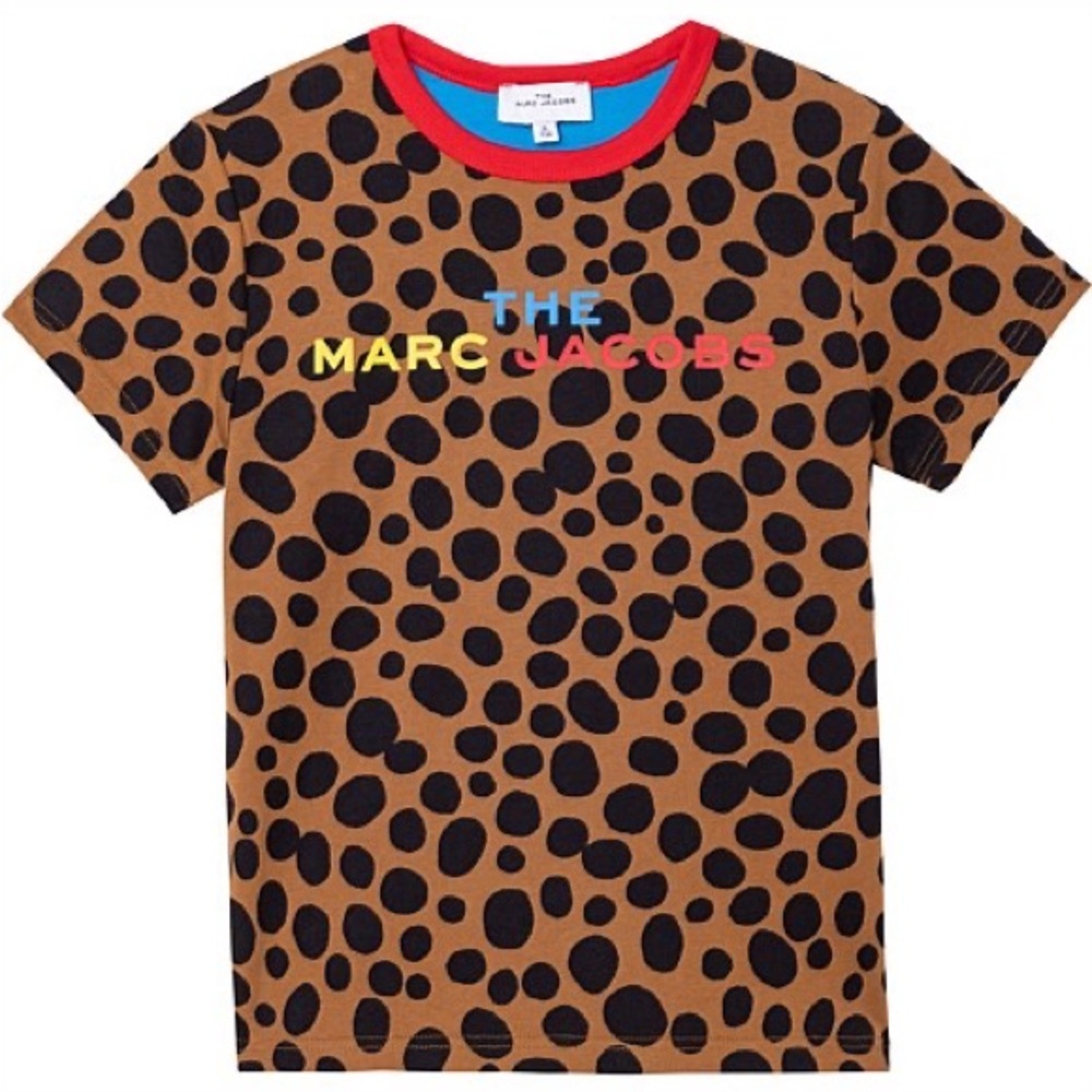 THE MARC JACOBS
LEOPARD SHORT SLEEVES TEE-SHIRT (12 YEARS)